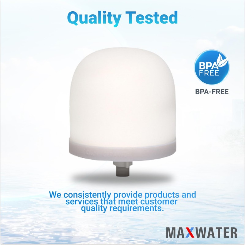 Zen Water System Replacement Ceramic Dome Water Filter 0.5 to