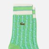 Lacoste Men's Monogram Jacquard Socks, green