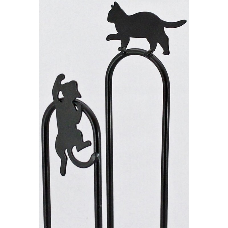 Nagashima RAKIAN NS-CKP Kitchen Paper Stand, Black Cat