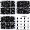 FICSTAR 655Pcs Car Retainer Auto Fasteners Push Trim Plastic Clips