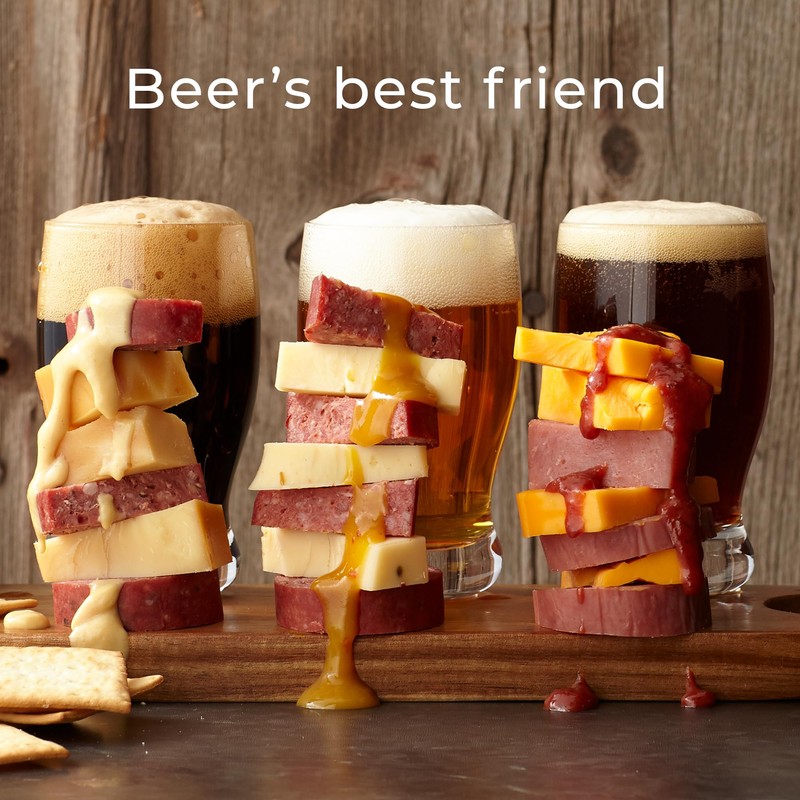 Hickory Farms Jalapeño Cheddar Cheese Blend - Savory Spicy Blend,