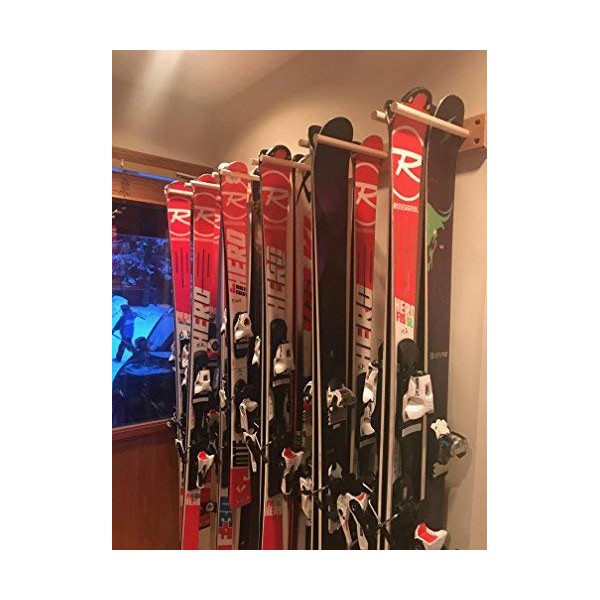 Vertical Ski and Snowboard Storage Rack (6 Slots) (3 slots)