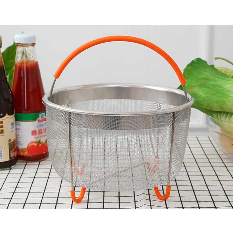 304 Stainless Steel Steam Net Basket Pressure Pot Steam Basket