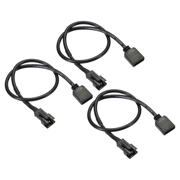 PATIKIL 3 Pin 5V 30cm Long Computer Motherboard Interface to