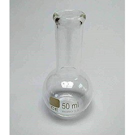 Rocwing Graduated Flat Bottom Florence Flask made from Borosilicate Glass 3.3 (50ml)