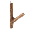 DESIGN DELIGHTS Set of 3 Wardrobe Hooks, Limb, Teak Root,