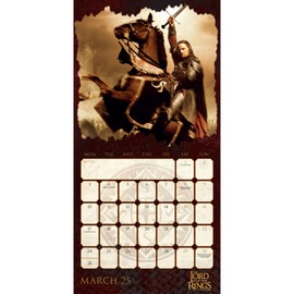 Lord of the Rings – Der Herr der Ringe 2025 – Wandkalender: Original Danilo-Kalender [Mehrsprachig] [Kalender] (Wall-Kalender)