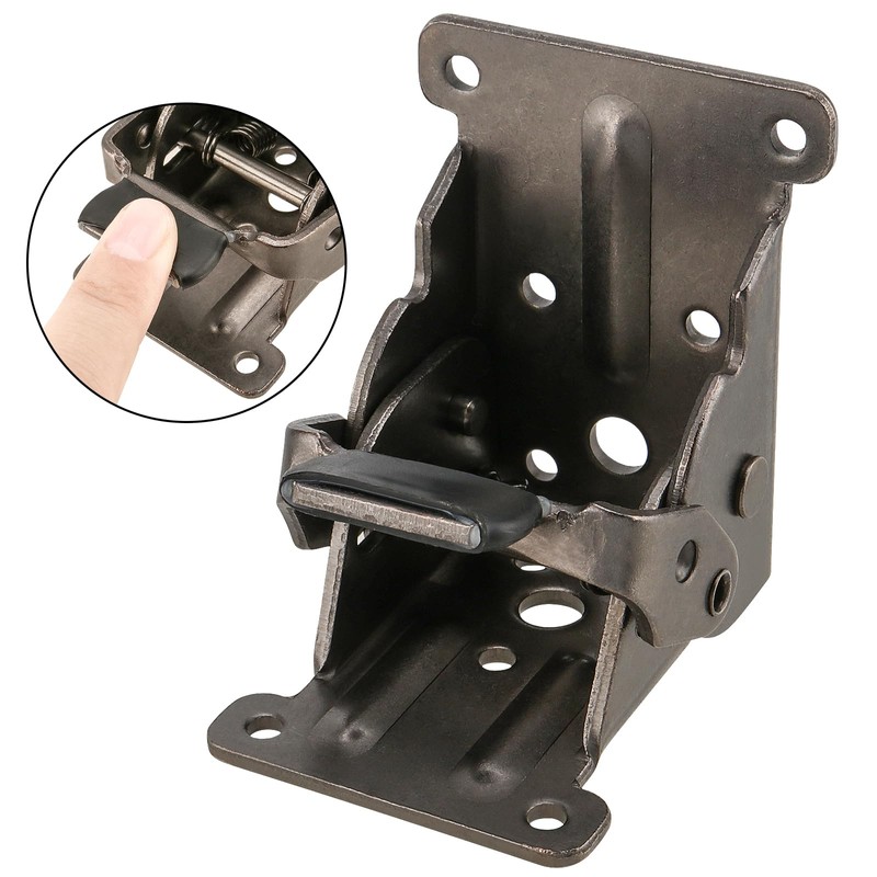 CHEUKYIU Pack of 4 Folding Hinge, Table Legs, Hinge, Folding