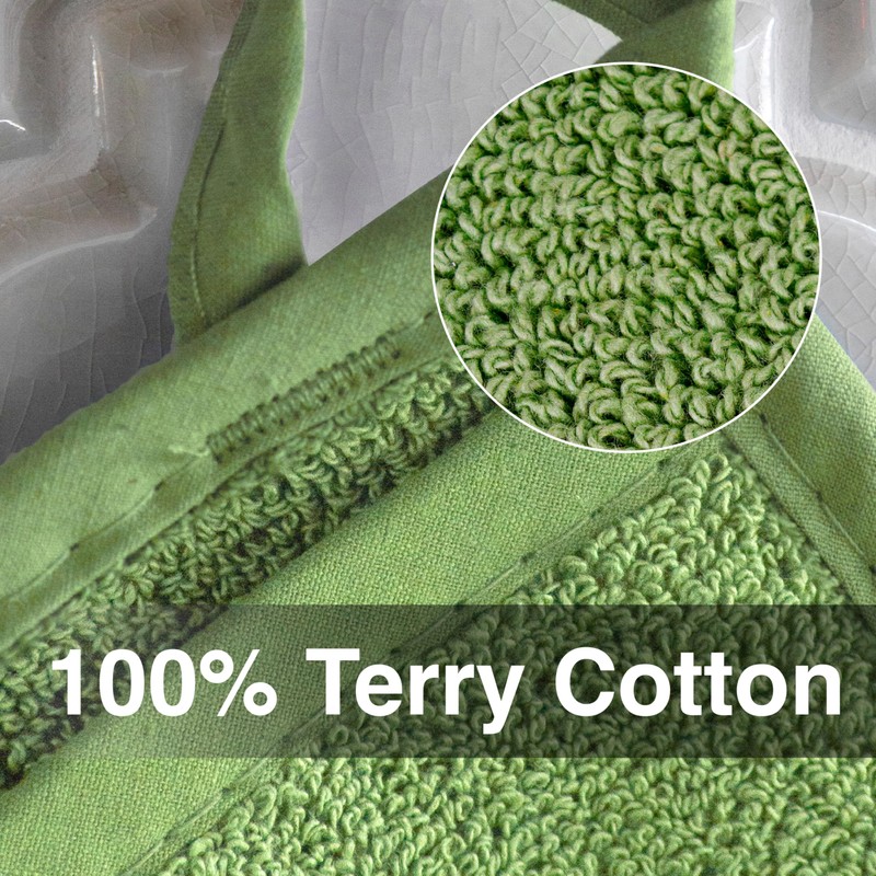 RITZ Terry Pocket Mitt & Hot Pad: Unparalleled Heat Resistant,