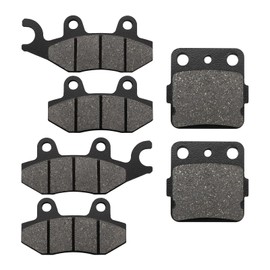 ZICOO YFZ 450 Brake Pads for Yamaha YFZ450 YFZ 450 S/T 2004-2005, Front & Rear