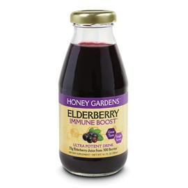 Elderberry Immune Boost Drink Honey Gardens 10 oz Liquid