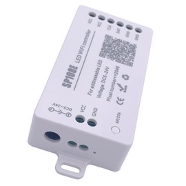WS2812B WS2811 LED WiFi Controller, iOS Android App Wireless Remote Control SP108E for SK6812 SK6812 RGBW WS2812 WS2813 WS2815 Digital Addressable RGB LED Pixel Strip DC 5V~24V