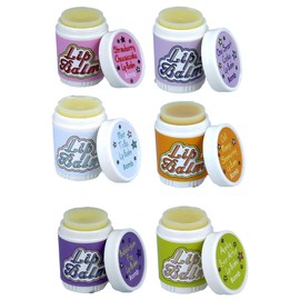 Bomb Cosmetics Flavoured Lip Balm for Kids Lip Care Hydrating Long Lasting Moisturising Lipstick for Girls 6 pc