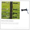 Gadpiparty 2Pcs Insulated Electric Fence Gate Handles Durable Plastic Farm