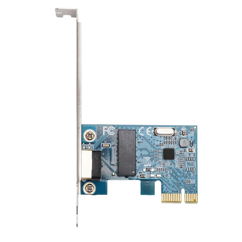 PC Network Card Single RJ45 Port Diskless Function PCIe Gigabit