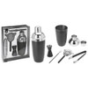 Koopman International Cocktail Set Stainless Steel Black 5 Pieces (1