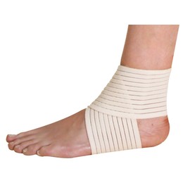 Hydas 1503 - Stützbandage Knöchel, Medizinprodukt, 1 Paar , 2 Stück (1er Pack)