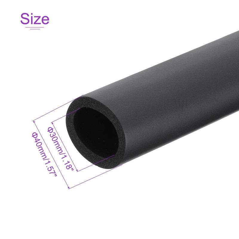 DMiotech 30mm ID x 5mm Thick 1.3ft Pipe Insulation Tube