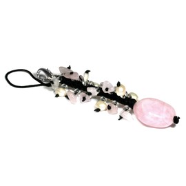 Rose Quartz Love Crystal Charm - Single