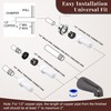 Dreyoo Tub Spout (Universal Fits 1/2" Copper Pipe, 1/2" IPS