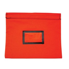 Cardinal bag supplies Fire Resistant & Water Repellent Document Bag – 14 x 11 inch Storage Pouch for Important Documents, Legal Papers & Valuables (Orange)