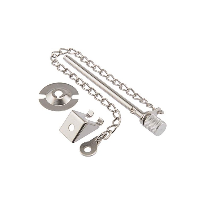 Hardware Essentials 852224 Patio Door Security Pin, Silver