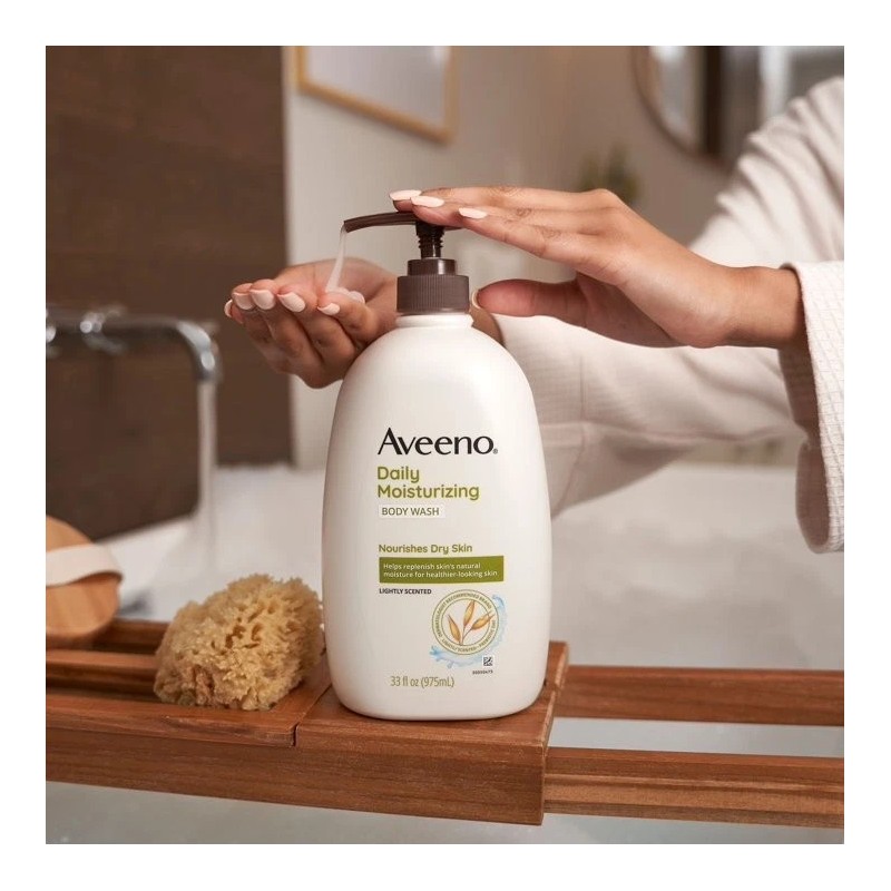 Aveeno Daily Moisturizing Body Wash, 33 fl. oz., 2 pk.