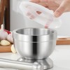 Bekith Mortar and Pestle Sets 18/8 Brushed Stainless Steel Spice