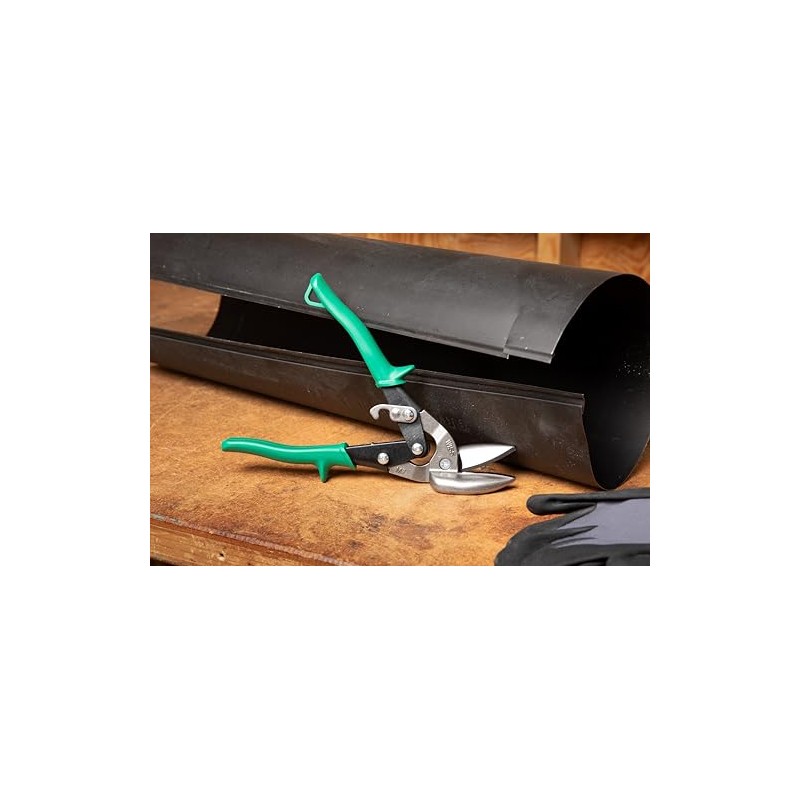 Wiss M7R 9 1/4" Metalmaster Offset Snips, Cuts Straight to
