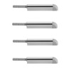4x Cabinet Latch Drawer Hidden Spring Lock Magnetic Push Catch