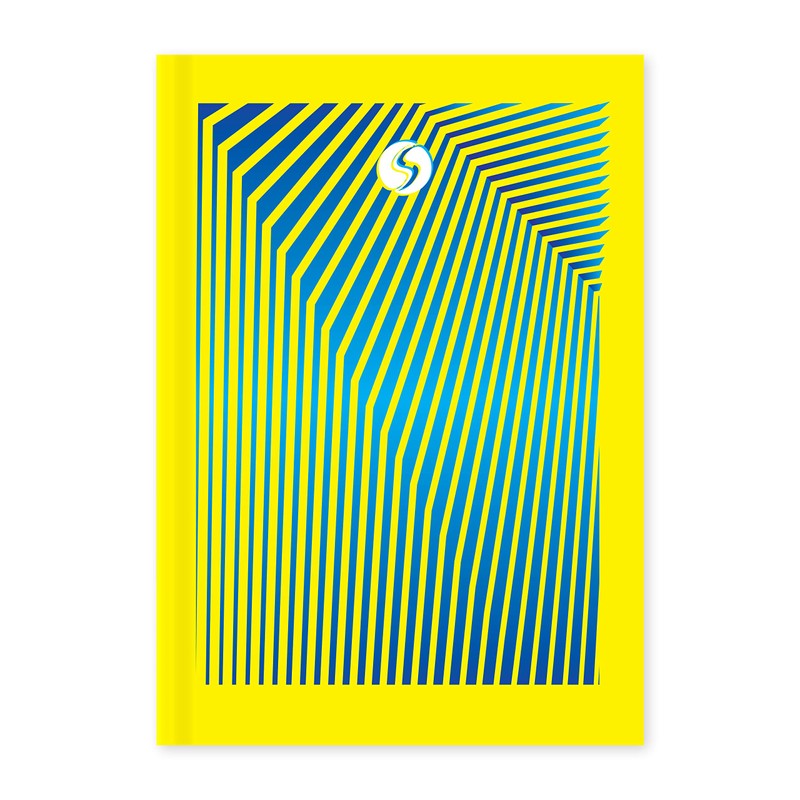 Silvine A4 Hardback Notebook, 160 Pages (80 Sheets) Ruled 8mm