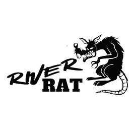 The Original River Rat Diecut Vinyl Decal by Check Custom Design