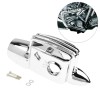 Unbranded Chrome Rear Brake Master Cylinder Cover Fit For Harley