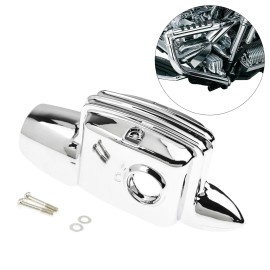 Unbranded Chrome Rear Brake Master Cylinder Cover Fit For Harley Electra Road Glide King