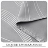 NICETOWN Kitchen Blackout Curtain Panels, Silver Grey, Set of 2,