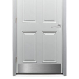 KOSHKA Door Kick Plate Peel and Stick (8"x 34", Stainless Steel Finish)