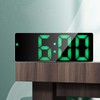 Mrisata Led Clock with Adapter for Guitar Pedalboard Electronic Clock