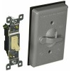 Bell Single Gang Weatherproof Switch Cover Gray 5121-0/527362