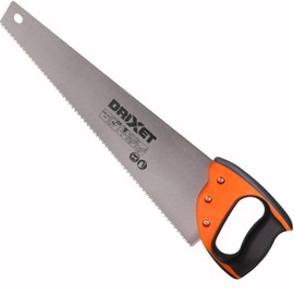 18” Hand Saw for Wood Cutting, 6 TPI Fine Cut, Sharp Blade Hand Held Saw, Ergonomic Non-Slip Comfortable Handle for Secure Hold, Ideal Hand Saw for Tree Cutting, Trimming & Pruning - by Drixet