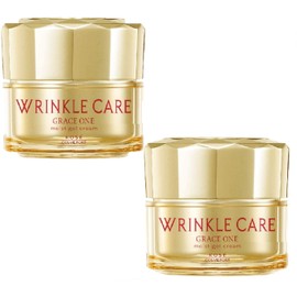 Grace One Wrinkle Care Moist Gel Cream, Moisturizing, All-in-One Gel, 3.5 oz (100 g) (x 2), Value Set of 2