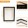CiciIng 3D Picture Frame for Filling, 14.5 x 19.5 cm,