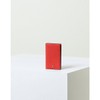 Hazzys (신세계센텀점)NOMAD레드 퍼피로고 플랫 카드지갑 HIHO5E134R2 (NOAMAD) Red Puppy Logo