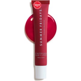 Summer Fridays Lip Butter Balm - Day/Night Hydrating Lip Mask - Shea Butter, Vegan - Cherry (0.5 Oz)
