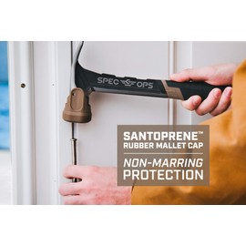 Spec Ops Tools Nailing Hammer, 20 oz, Rip Claw, Smooth Face, Shock-Absorbing Grip, 3% Donated to Veterans