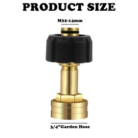 Conversion Extension Copper Connector Female to Female Hose Adapter, Pressure Washer Accessories, Quick Connect Hose Fittings, Garden Hose Quick Connect Pressure Washer Hose Quick Connect Tools