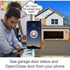 Newgoal Wireless Garage Door Smart Timer Opener Remote Control. Compatible