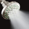 AquaDance Antimicrobial/Anti-Clog High-Pressure 6-setting Shower Head, Microban Nozzle Protection from