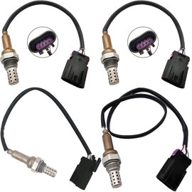 Automotive-leader 4Pcs Upstream Downstream Oxygen O2 Sensor for Hyundai Santa Fe 2007-2009 3.3L V6, for Hyundai Veracruz 2007-2012 3.8L V6 2 * 234-4854 234-4856 234-4903