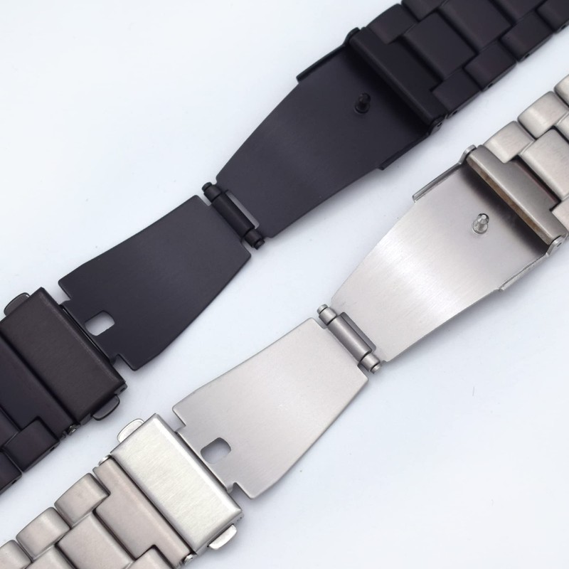 THEAGE Titanium Solid Watch Band for Mens Women, Pure Titanium