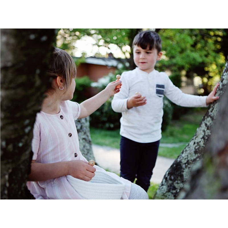 My Felt Story, 6 Feeling Peg Dolls, Rainbow Wood, Social/Emotional